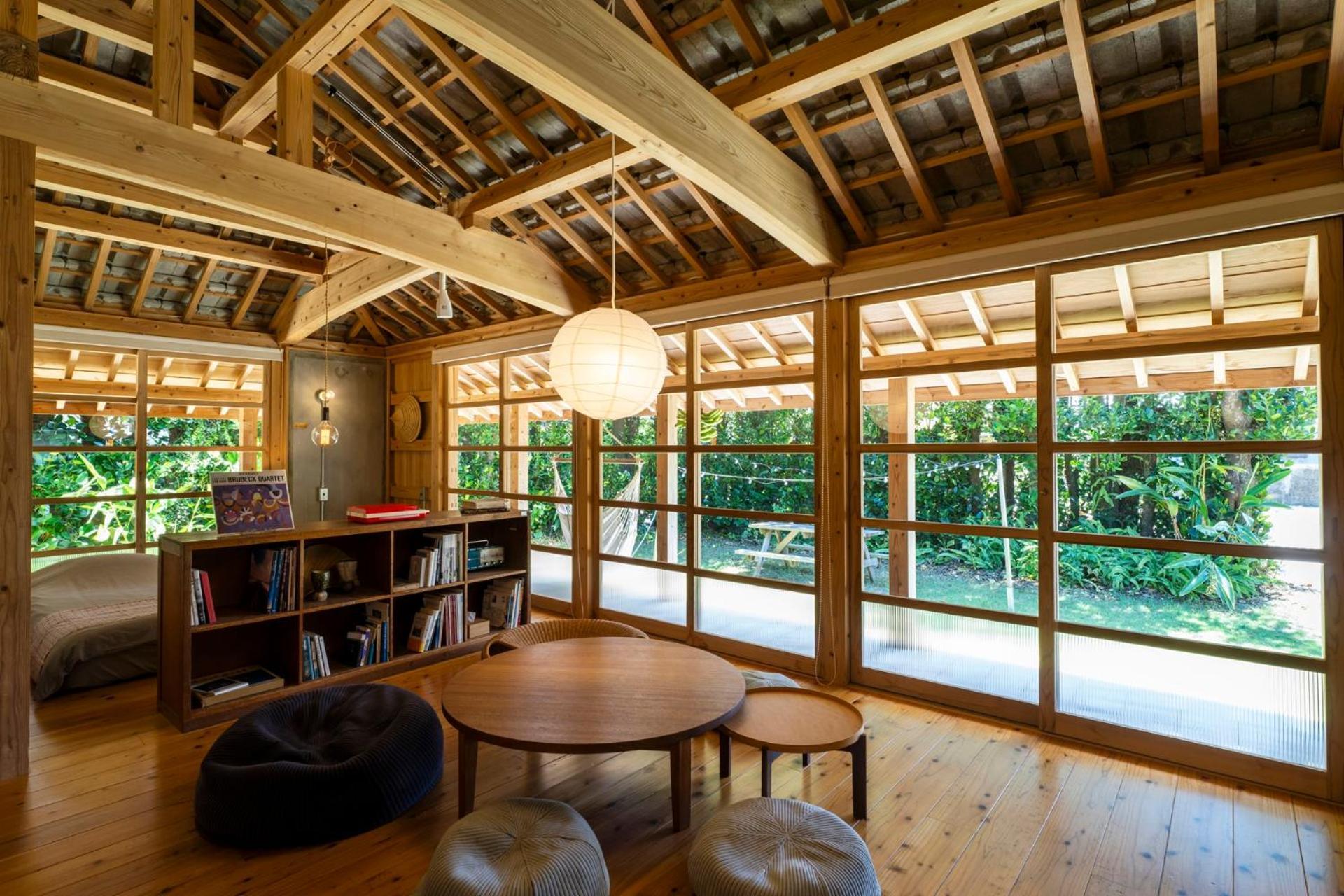 フクギに囲まれた家 さばんぎ沖縄古民家 Savangi Okinawan Designed Folk House Nakijin Exterior foto